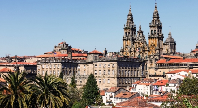 Fachada del Obradoiro, Santiago de Compostela