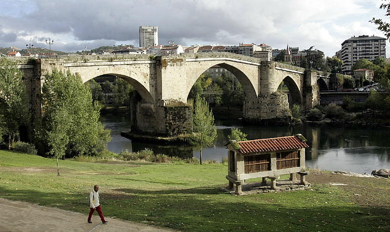 Ponte romana de Ourense / Fotografía de Miguel Villar