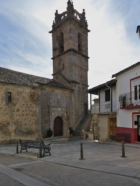 Iglesia de Santa María de la Asunción en Baños de Montemayor - Wikimedia/José Luis Filpo Cabaña