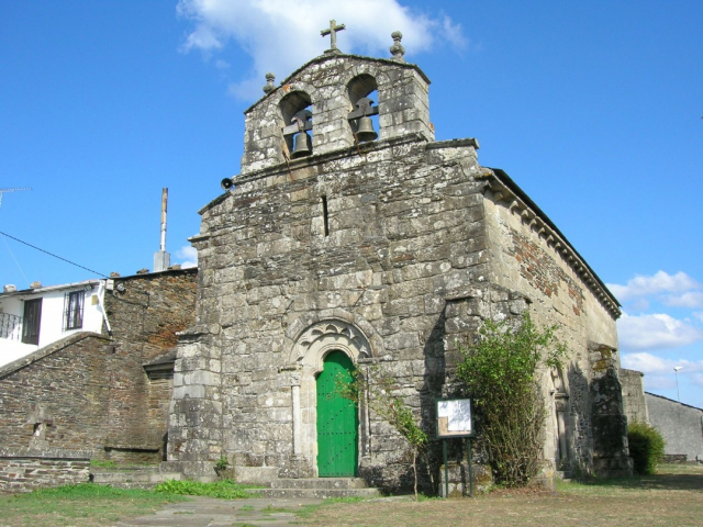 Iglesia de Santiago de Baamonde, imagen de Wikimedia Commons