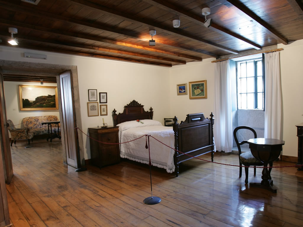 Interior de la casa-museo de Rosalía / Fotografía de Xosé Castro