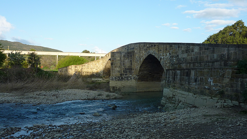 Puente por el que atraviesan los peregrinos antes de su llegada a Lorca