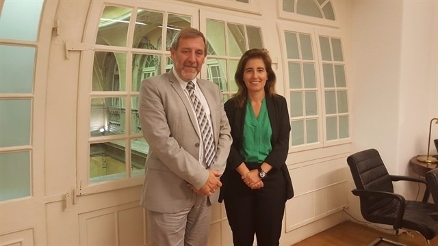Rafael Sánchez Bargiela y Ana Mendes / Xunta de Galicia