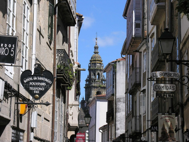 Rúa do Franco - Wikimedia Commons. Autor: Luis Miguel Bugallo Sánchez