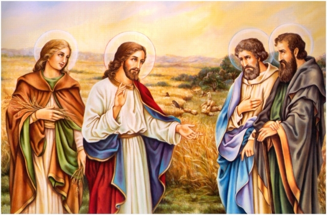 Santiago Apostle and Jesus